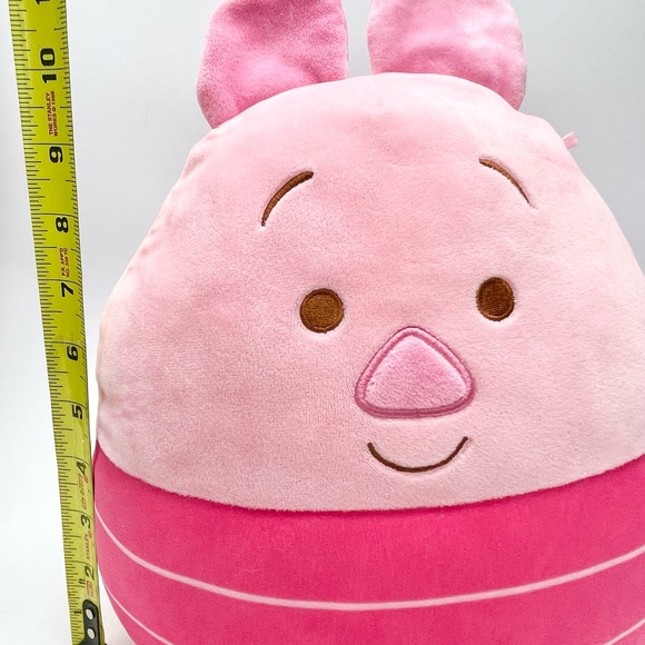 Disney Squishmallow Piglet Winnie The Pooh Plush Stuffed Toy 10” Kellytoy Clean - Picture 8 of 8